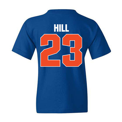 Boise State - NCAA Football : David Hill - Sport Shersey Youth T-Shirt-1