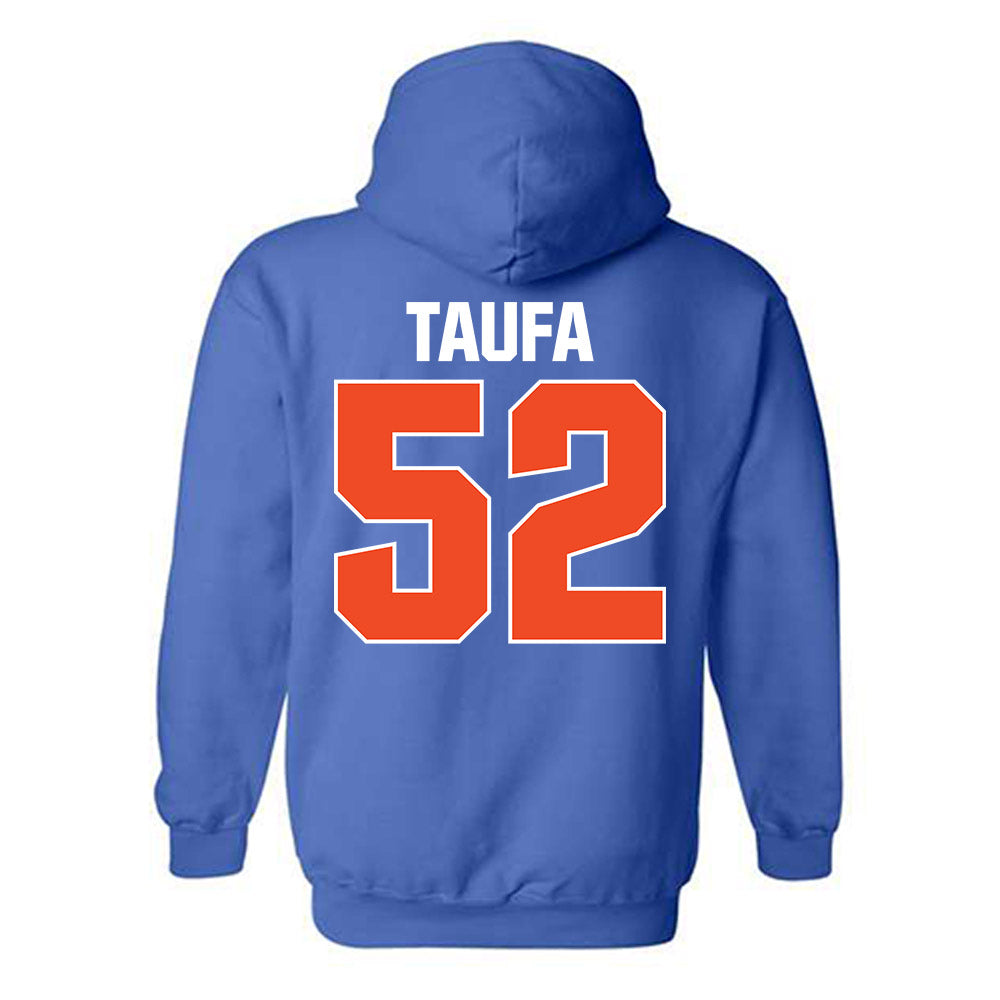 Boise State - NCAA Football : Stewart Taufa - Sport Shersey Hooded Sweatshirt-1