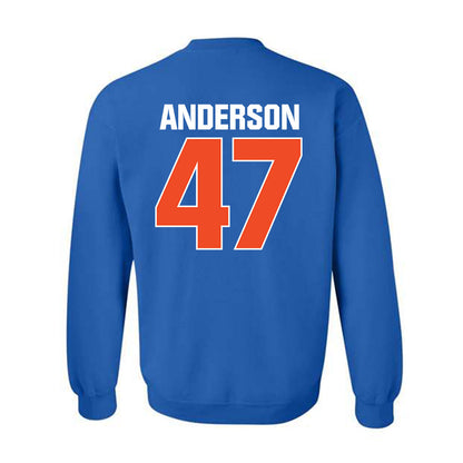 Boise State - NCAA Football : Kaden Anderson - Sport Shersey Crewneck Sweatshirt-1