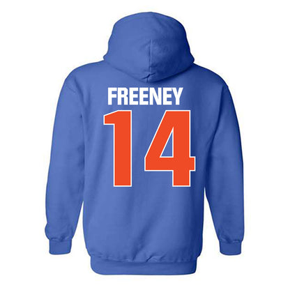 Boise State - NCAA Football : Demetrius Freeney - Sport Shersey Hooded Sweatshirt-1