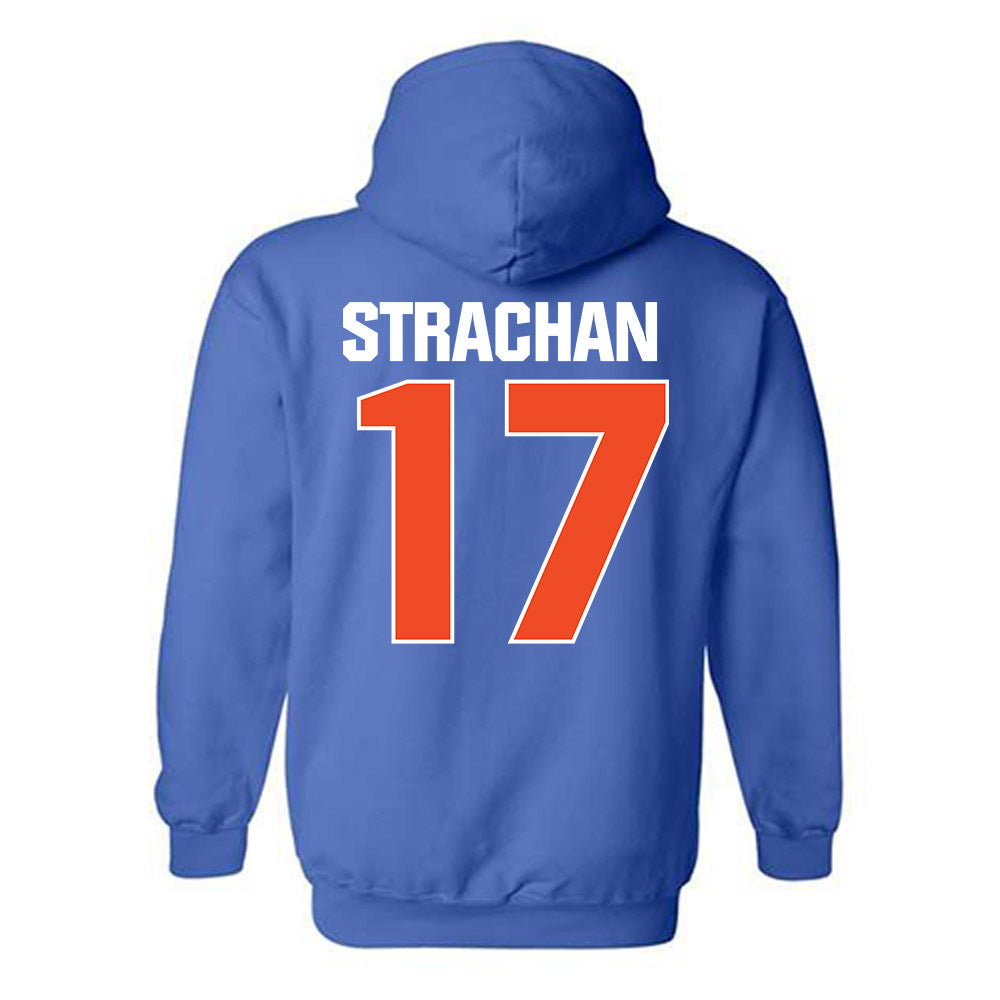 Boise State - NCAA Football : Prince Strachan - Sport Shersey Hooded Sweatshirt