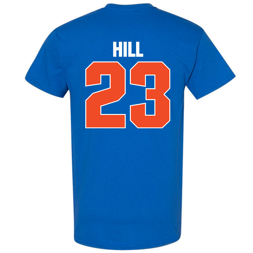 Boise State - NCAA Football : David Hill - Sport Shersey T-Shirt-1