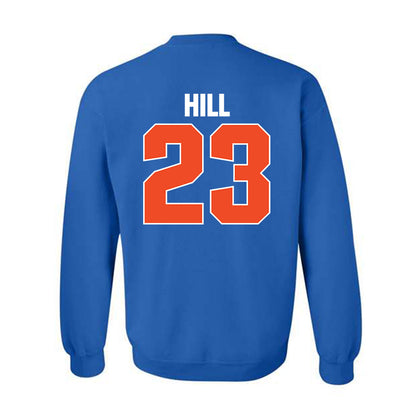 Boise State - NCAA Football : David Hill - Sport Shersey Crewneck Sweatshirt-1