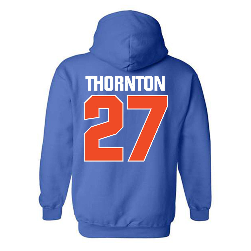 Boise State - NCAA Football : Dionte Thornton - Sport Shersey Hooded Sweatshirt