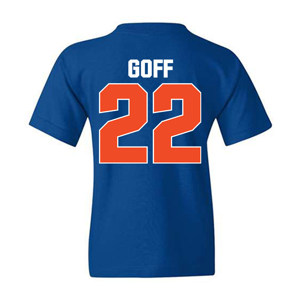 Boise State - NCAA Football : Juelz Goff - Sport Shersey Youth T-Shirt-1