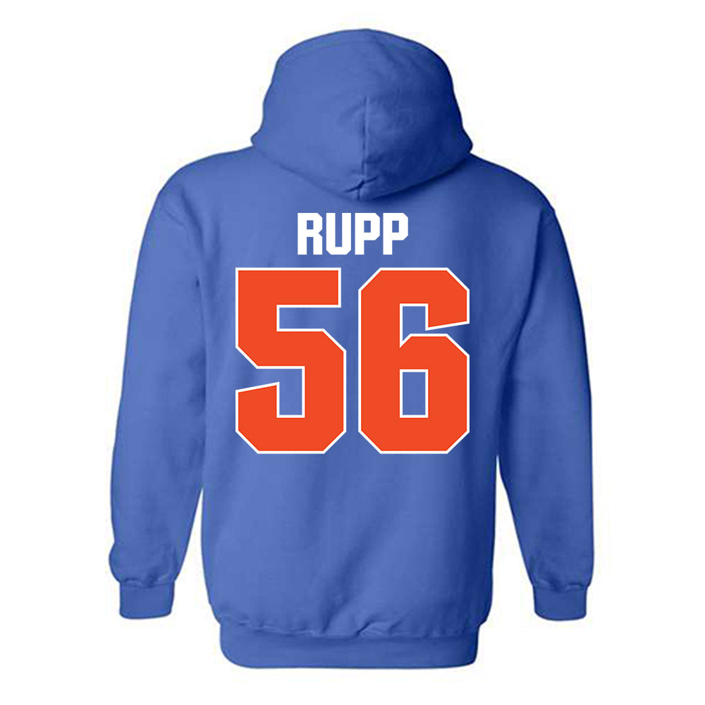 Boise State - NCAA Football : Rowan Rupp - Sport Shersey Hooded Sweatshirt-1