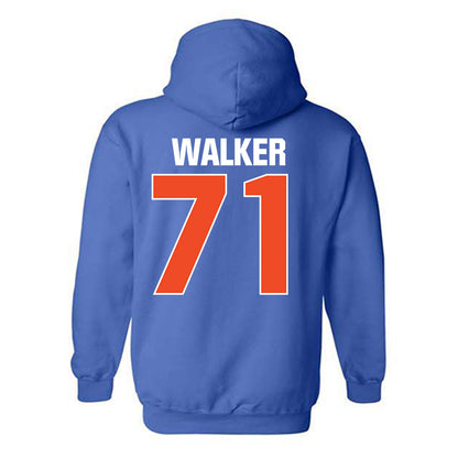 Boise State - NCAA Football : Miles Walker - Sport Shersey Hooded Sweatshirt-1
