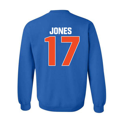 Boise State - NCAA Football : Adrian Jones - Sport Shersey Crewneck Sweatshirt-1
