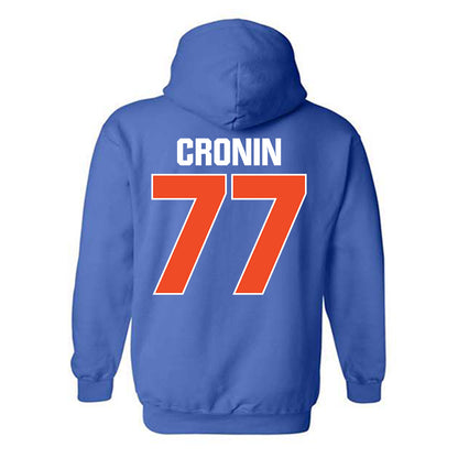 Boise State - NCAA Football : Kole Cronin - Sport Shersey Hooded Sweatshirt-1
