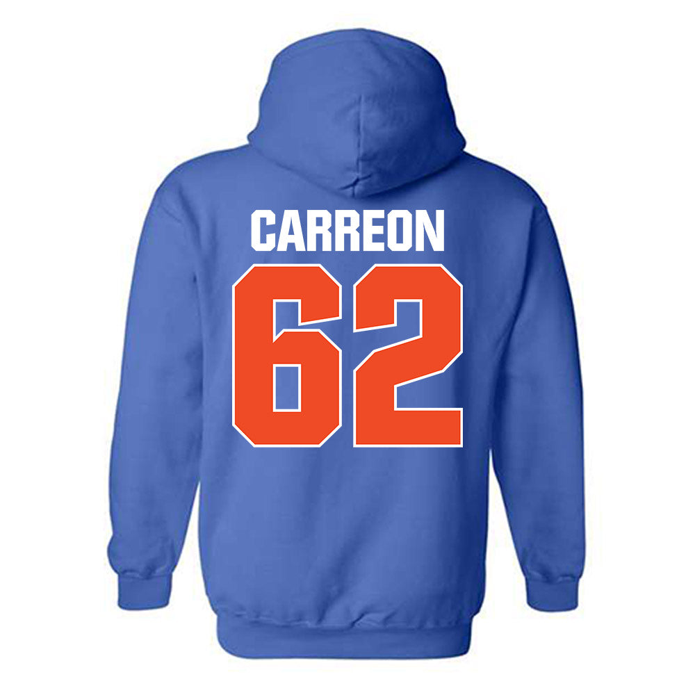 Boise State - NCAA Football : Roger Carreon - Sport Shersey Hooded Sweatshirt-1