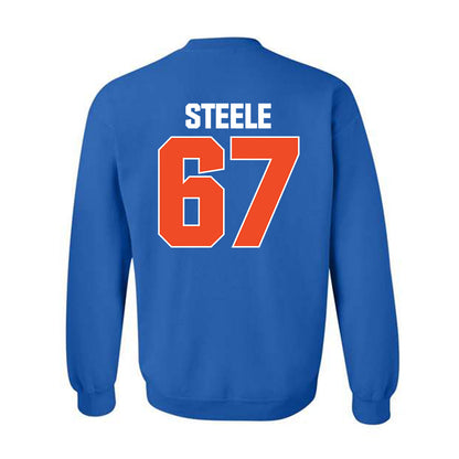 Boise State - NCAA Football : Jason Steele - Sport Shersey Crewneck Sweatshirt