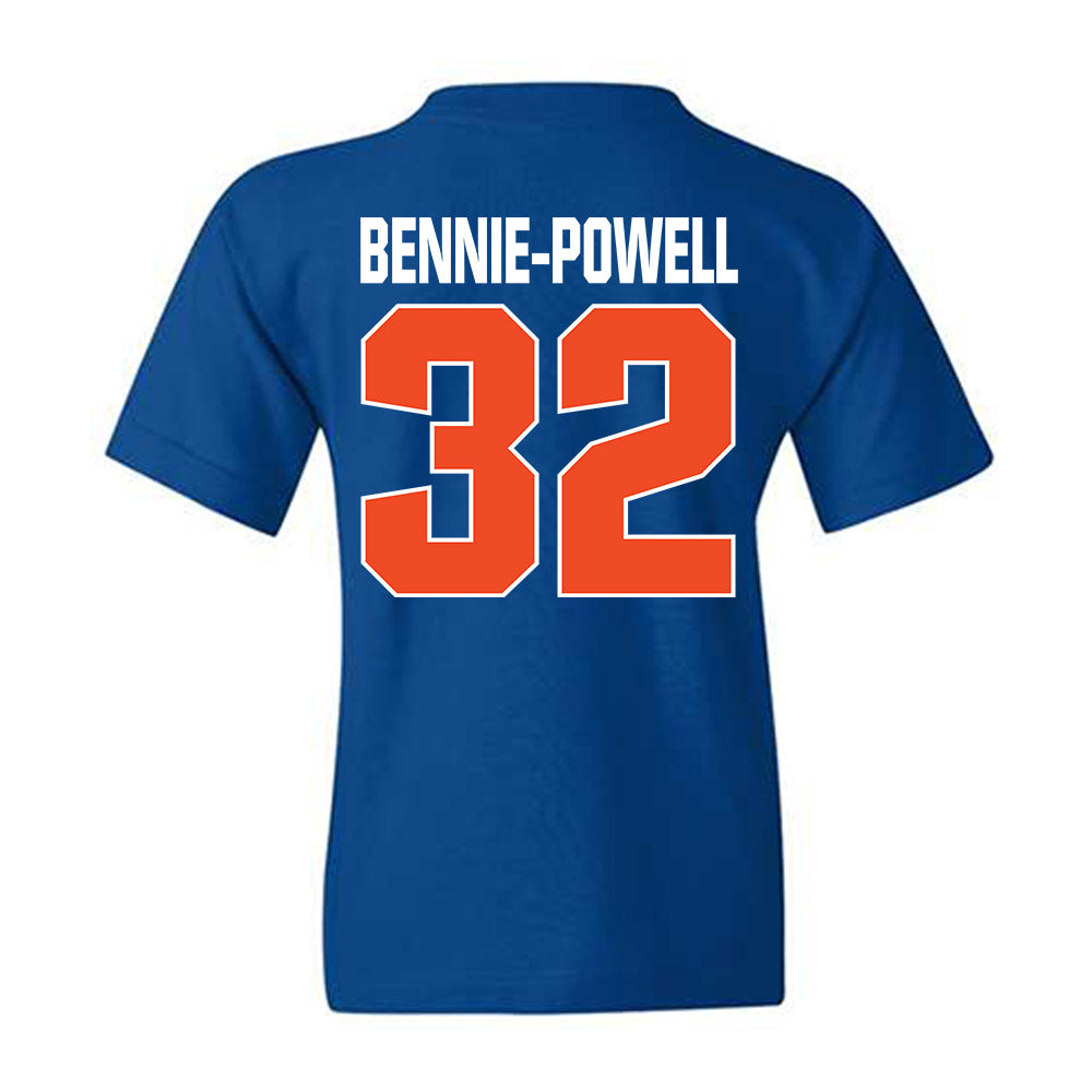 Boise State - NCAA Football : Taebron Bennie-Powell - Sport Shersey Youth T-Shirt-1