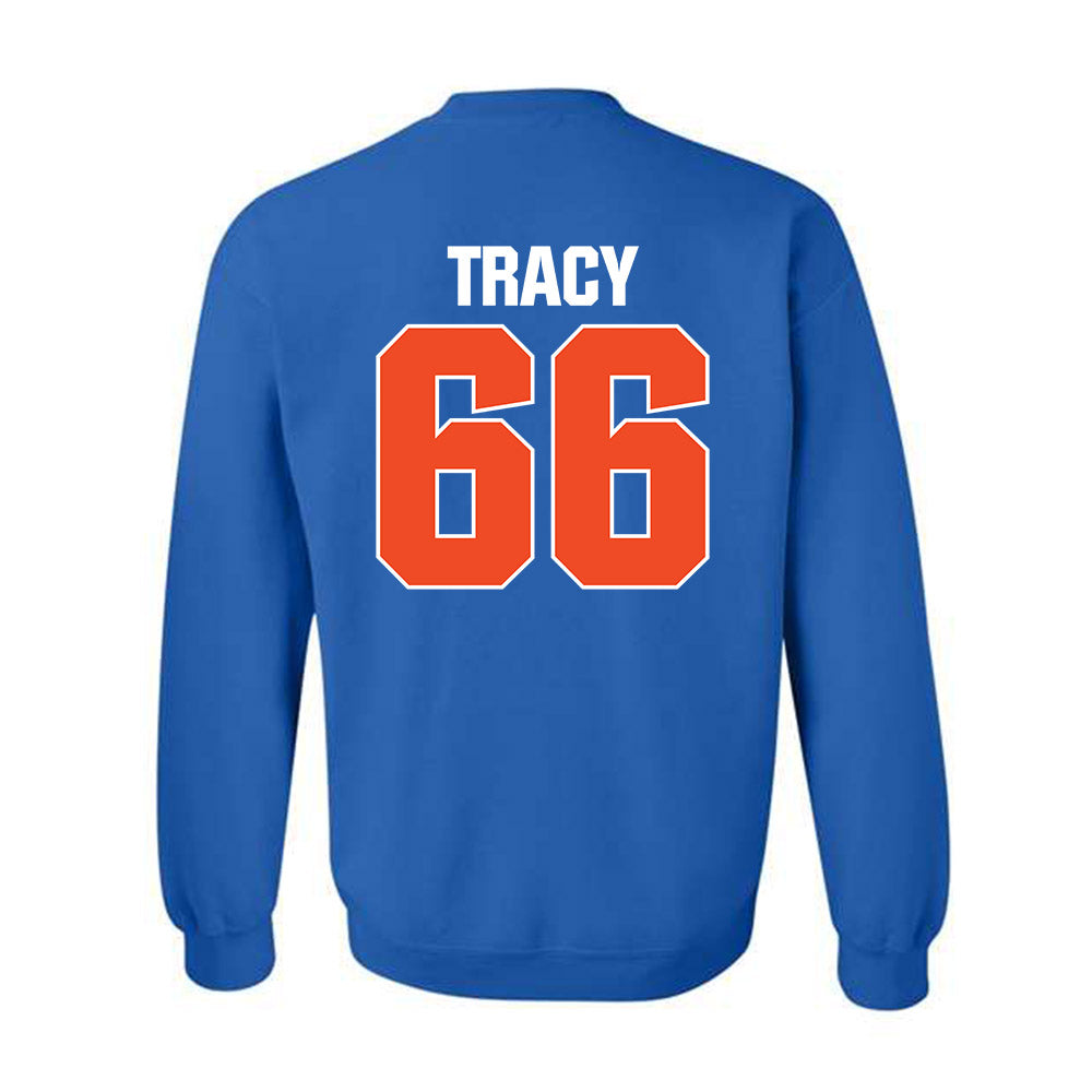 Boise State - NCAA Football : Jacob Tracy - Sport Shersey Crewneck Sweatshirt-1