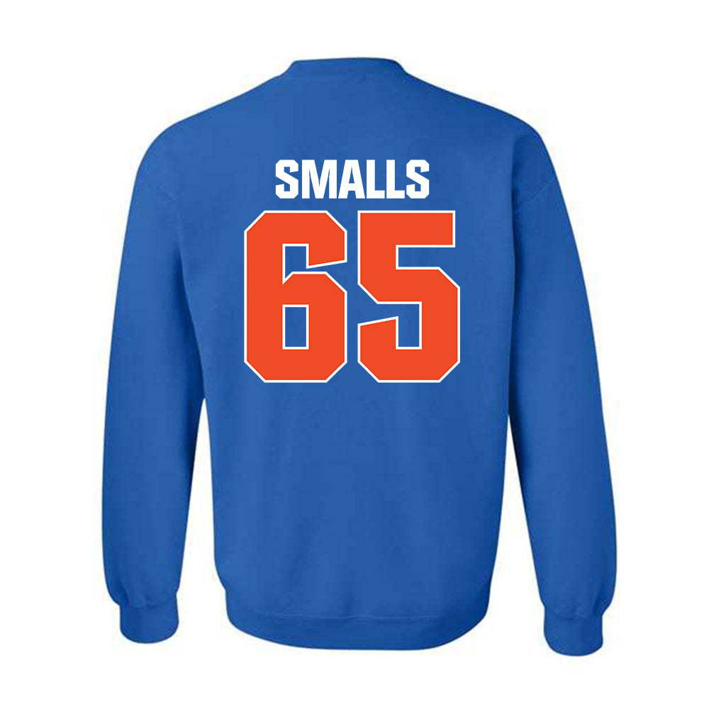 Boise State - NCAA Football : Hakeim Smalls - Sport Shersey Crewneck Sweatshirt-1