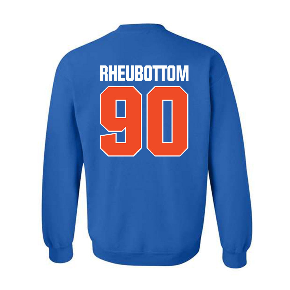 Boise State - NCAA Football : Drew Rheubottom - Sport Shersey Crewneck Sweatshirt-1