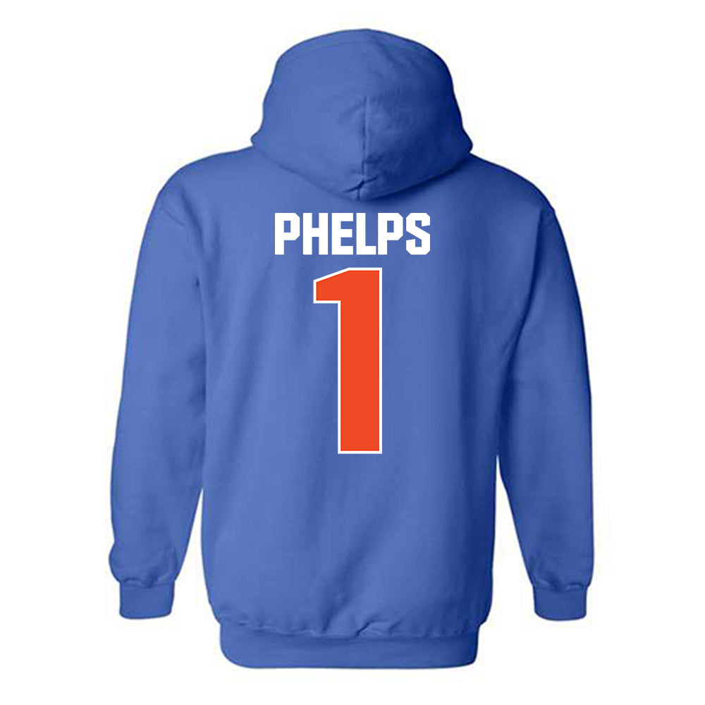 Boise State - NCAA Football : Boen Phelps - Sport Shersey Hooded Sweatshirt-1