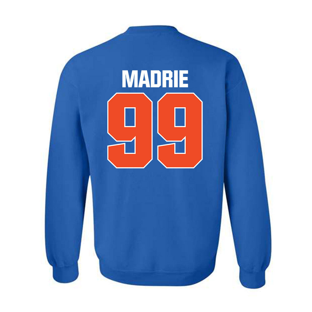 Boise State - NCAA Football : Michael Madrie - Sport Shersey Crewneck Sweatshirt-1