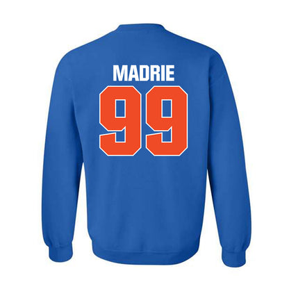 Boise State - NCAA Football : Michael Madrie - Sport Shersey Crewneck Sweatshirt-1