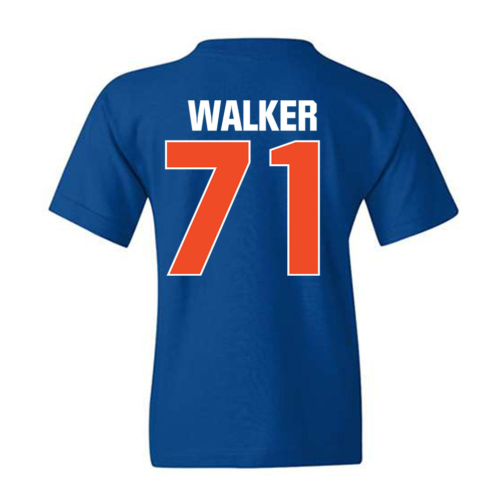 Boise State - NCAA Football : Miles Walker - Sport Shersey Youth T-Shirt-1