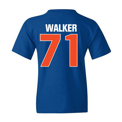 Boise State - NCAA Football : Miles Walker - Sport Shersey Youth T-Shirt-1