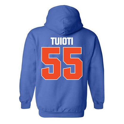 Boise State - NCAA Football : Mana Tuioti - Sport Shersey Hooded Sweatshirt-1