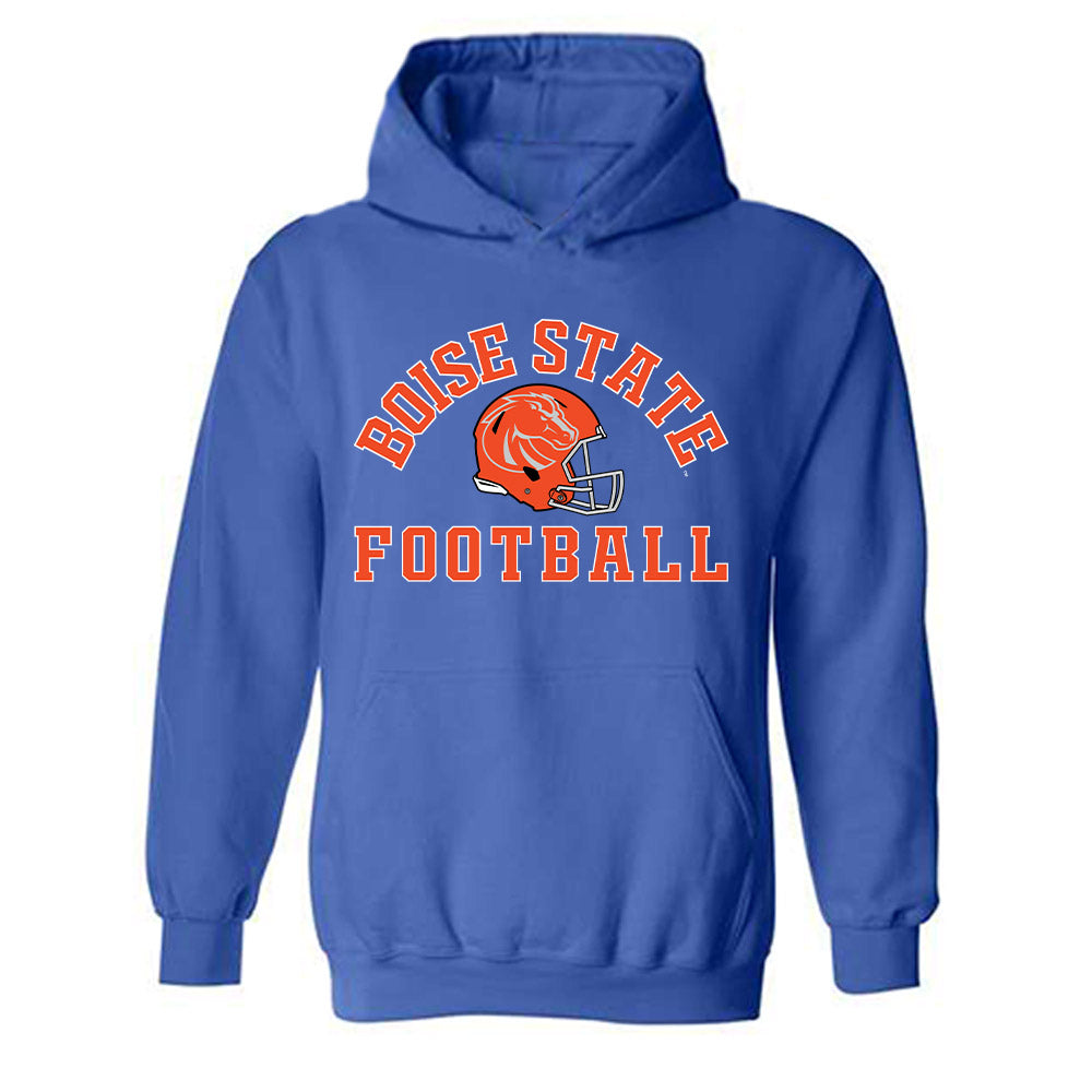 Boise State - NCAA Football : Mikaio Edward - Sport Shersey Hooded Sweatshirt-0