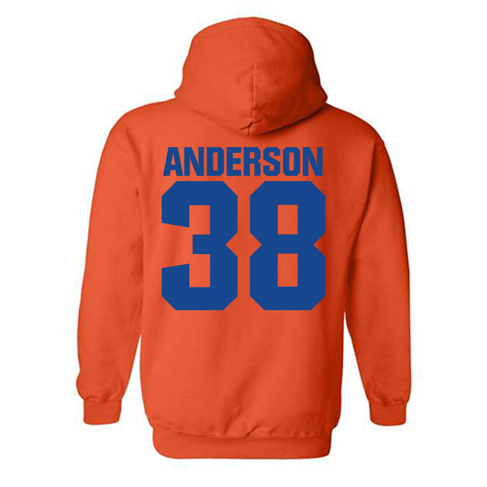 Boise State - NCAA Football : Travis Anderson - Sport Shersey Hooded Sweatshirt-1