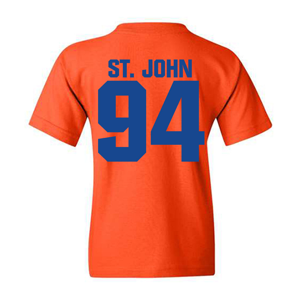 Boise State - NCAA Football : Paz St. John - Sport Shersey Youth T-Shirt-1