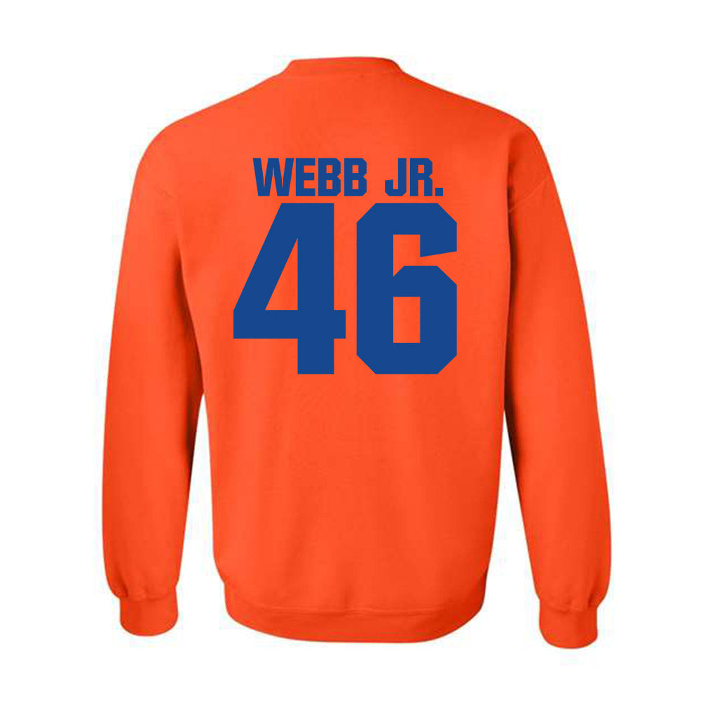 Boise State - NCAA Football : Corey Webb Jr. - Sport Shersey Crewneck Sweatshirt-1