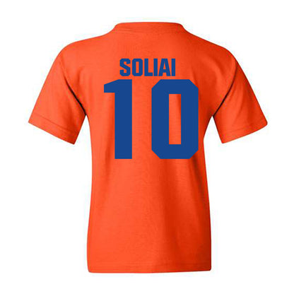Boise State - NCAA Football : Madden Soliai - Sport Shersey Youth T-Shirt-1