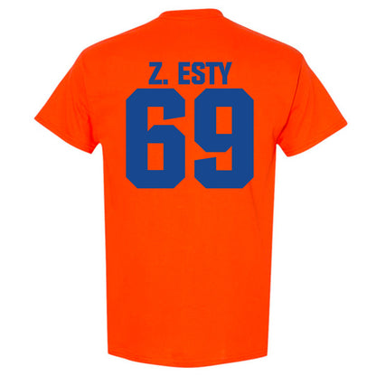 Boise State - NCAA Football : Zander Z. Esty - Sport Shersey T-Shirt-1