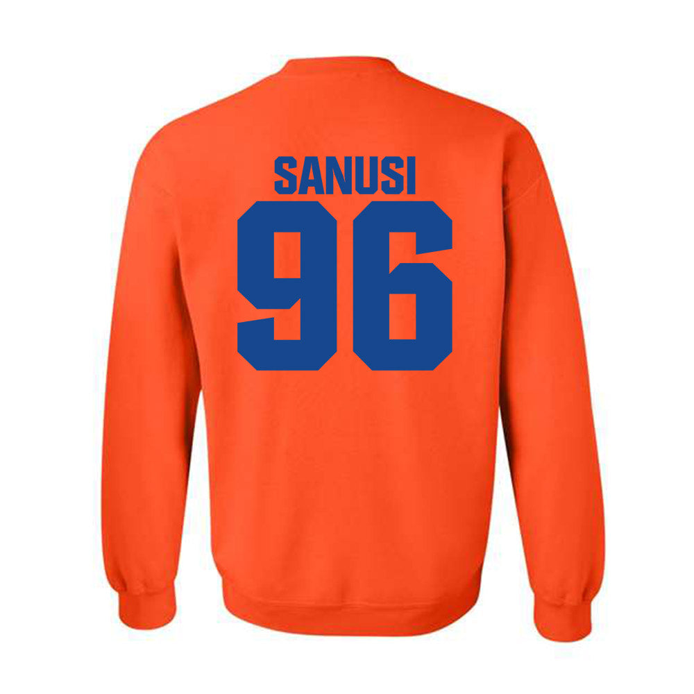 Boise State - NCAA Football : Lopez Sanusi - Sport Shersey Crewneck Sweatshirt-1