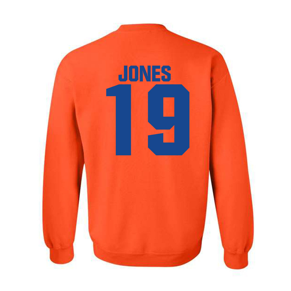 Boise State - NCAA Football : Rasean Jones - Sport Shersey Crewneck Sweatshirt-1