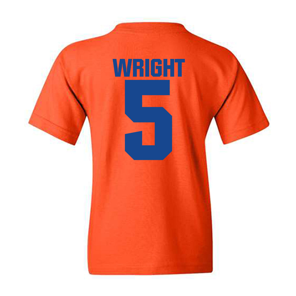 Boise State - NCAA Football : Akeem Wright - Sport Shersey Youth T-Shirt-1