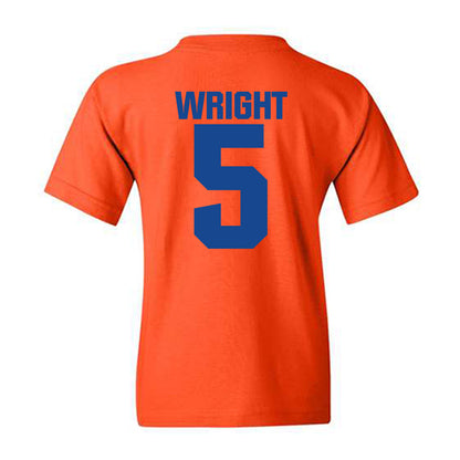 Boise State - NCAA Football : Akeem Wright - Sport Shersey Youth T-Shirt-1