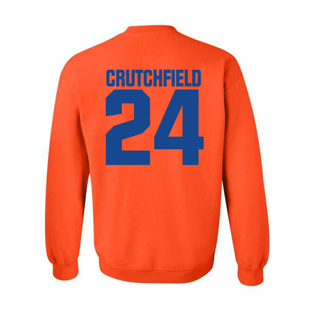 Boise State - NCAA Football : Tahj Crutchfield - Sport Shersey Crewneck Sweatshirt-1