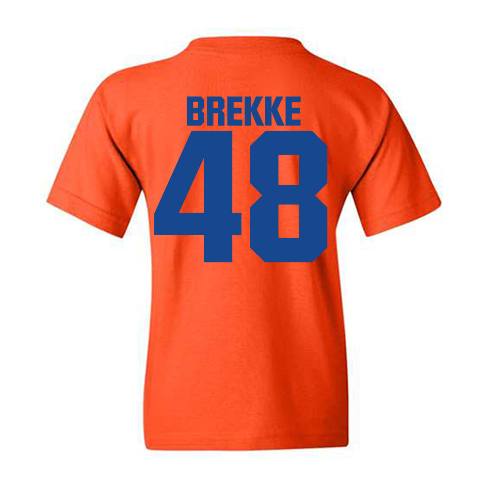 Boise State - NCAA Football : Ryan Brekke - Sport Shersey Youth T-Shirt-1