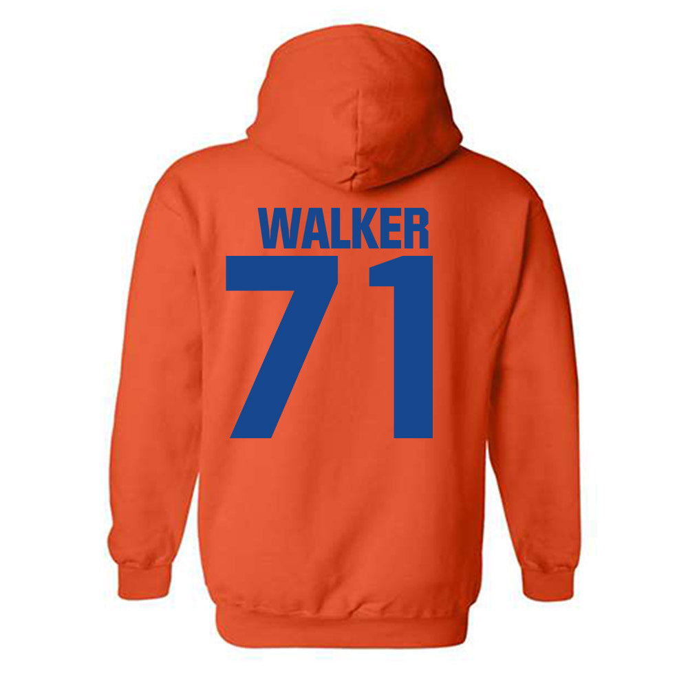 Boise State - NCAA Football : Miles Walker - Sport Shersey Hooded Sweatshirt-1