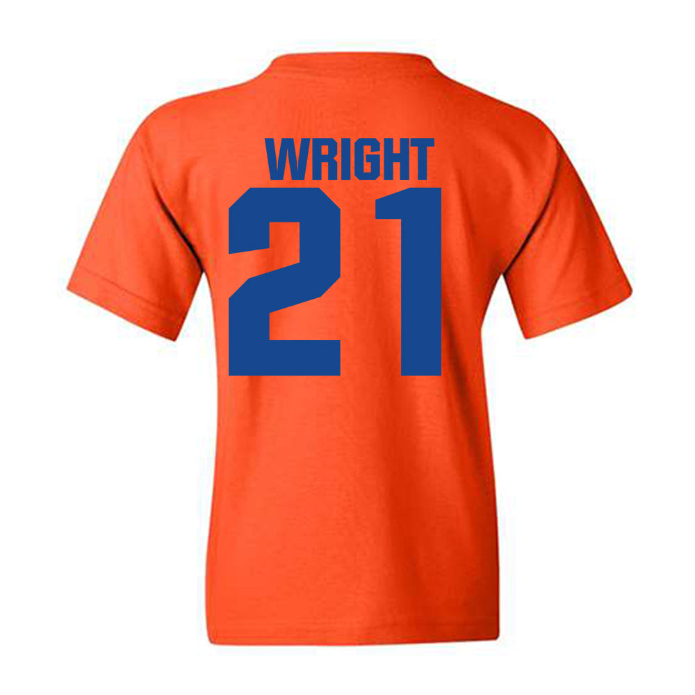Boise State - NCAA Football : Akeem Wright - Sport Shersey Youth T-Shirt-1