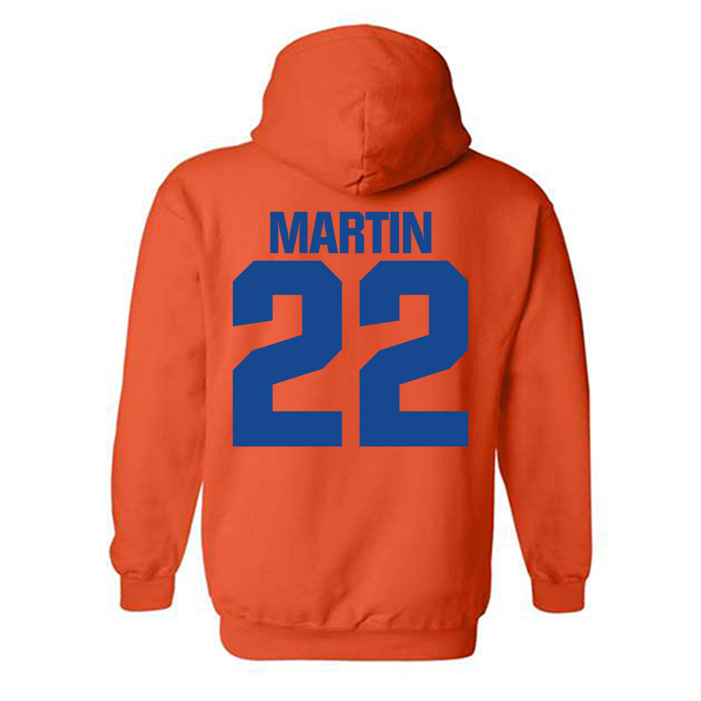 Boise State - NCAA Football : Chase Martin - Sport Shersey Hooded Sweatshirt