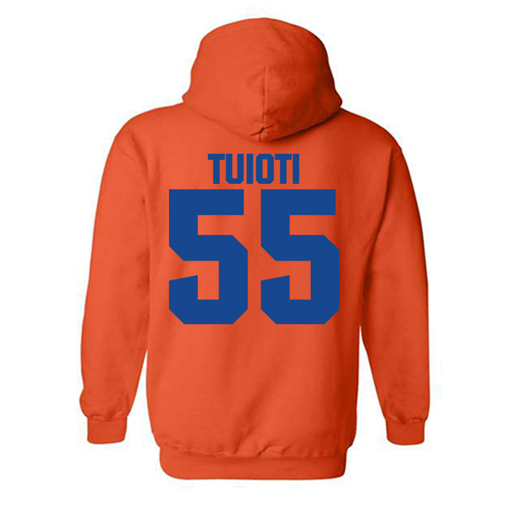 Boise State - NCAA Football : Mana Tuioti - Sport Shersey Hooded Sweatshirt-1