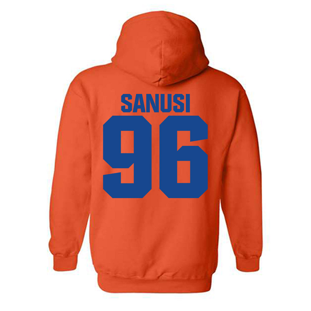 Boise State - NCAA Football : Lopez Sanusi - Sport Shersey Hooded Sweatshirt-1
