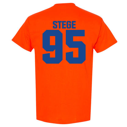 Boise State - NCAA Football : Max Stege - Sport Shersey T-Shirt-1