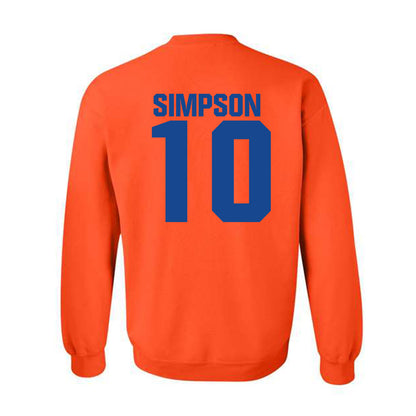Boise State - NCAA Football : Andrew Simpson - Sport Shersey Crewneck Sweatshirt