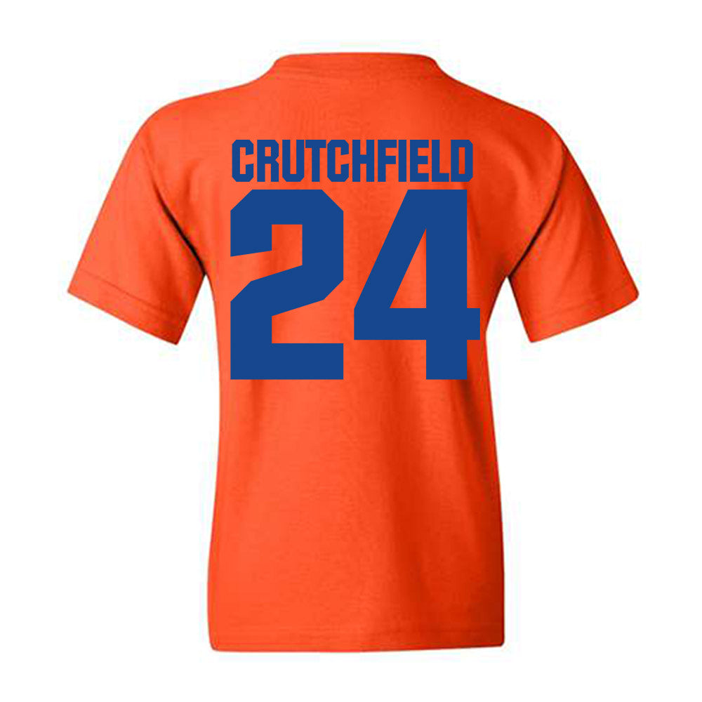 Boise State - NCAA Football : Tahj Crutchfield - Sport Shersey Youth T-Shirt-1