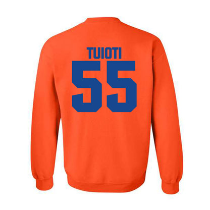 Boise State - NCAA Football : Mana Tuioti - Sport Shersey Crewneck Sweatshirt-1