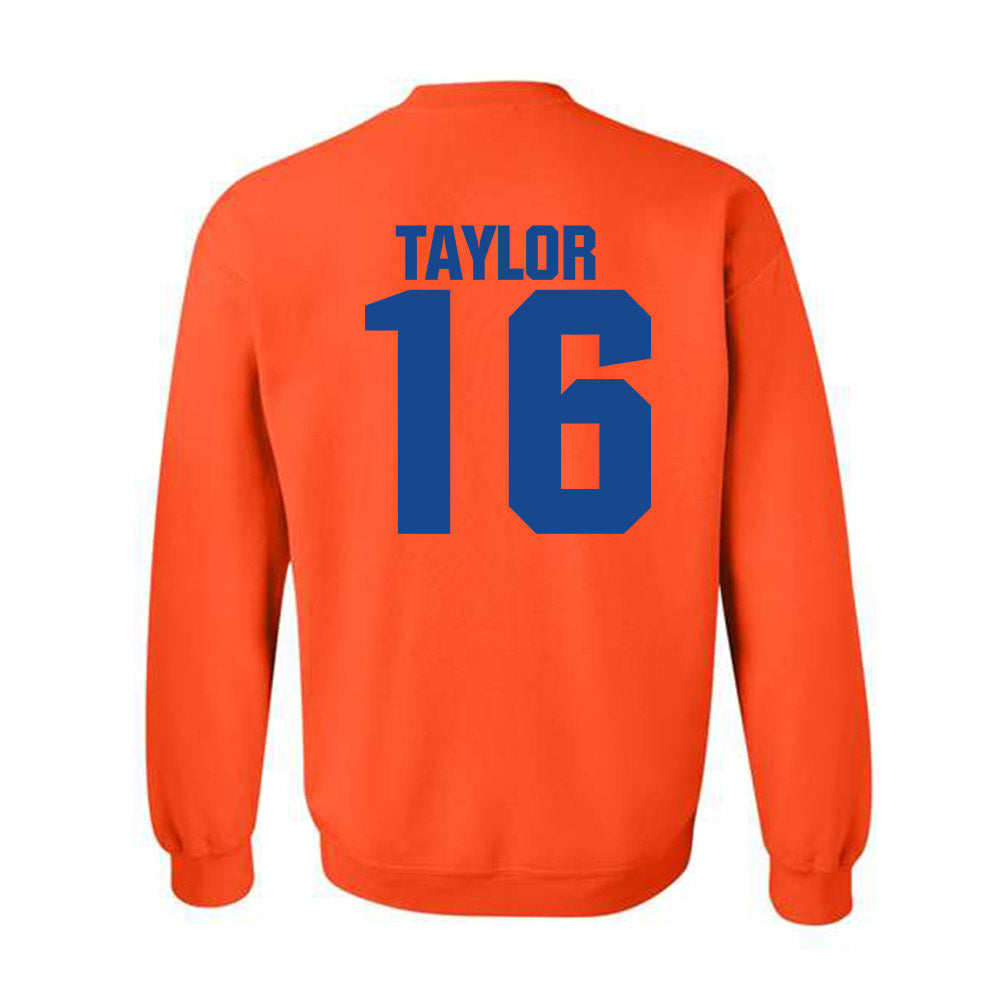 Boise State - NCAA Football : Jackson Taylor - Sport Shersey Crewneck Sweatshirt-1