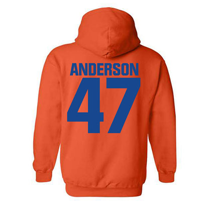 Boise State - NCAA Football : Kaden Anderson - Sport Shersey Hooded Sweatshirt-1