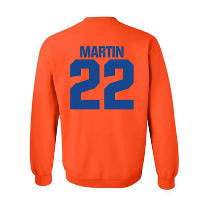 Boise State - NCAA Football : Chase Martin - Sport Shersey Crewneck Sweatshirt