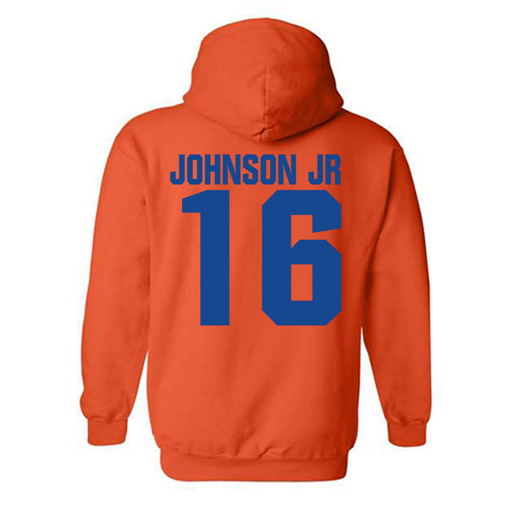 Boise State - NCAA Football : Franklyn Johnson Jr - Sport Shersey Hooded Sweatshirt